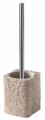 GEDY ARIES szczotka do WC do postawienia, beżowa AR3303