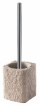 GEDY ARIES szczotka do WC do postawienia, beżowa AR3303