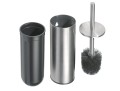 X-STEEL szczotka do WC wisząca/do postawienia, stal nierdzewna mat