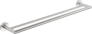 SAPHO XS403 X-STEEL wieszak na ręczniki podwójny 600mm, stal nierdzewna mat