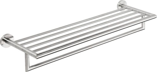 X-STEEL półka na ręczniki z relongiem, stal nierdzewna mat