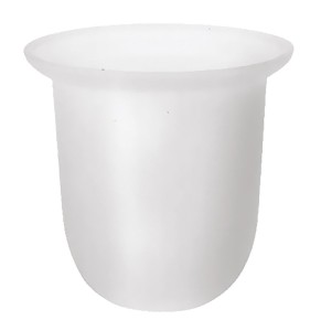 SAPHO NDX310 Zbiornik wc szczotkę X-ROUND/X-SQUARE/X-STEEL/INSIA/LARISSA, szkło mleczne