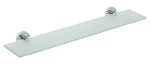SAPHO XR609 X-ROUND E półka szklana 600mm, chrom