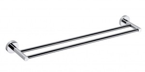 SAPHO XR423 X-ROUND E podwójny wieszak na ręczniki 600mm, chrom