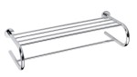 SAPHO XR418 X-ROUND E półka na ręczniki, typu U, 600mm, chrom