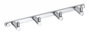 SAPHO XR204 X-ROUND E haczyk poczwórny, chrom