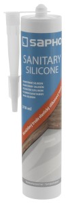SAPHO 2130110 Silikon sanitarny 310ml, przezroczysty