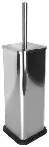 AQUALINE GA1210 SIMPLE LINE szczotka do toalety kwadratowa, stal nierdzewna mat