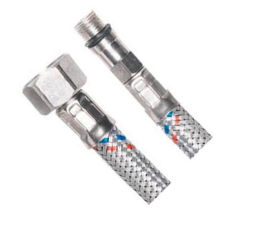 Wąż przyłączeniowy nierdzewny M10x3/8", 40cm