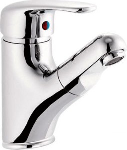 AQUALINE 1107-05 KASIOPEA bateria umywalkowa z wysuwaną wylewką, chrom