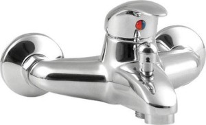 AQUALINE 1107-10 KASIOPEA bateria wannowa ścienna, chrom