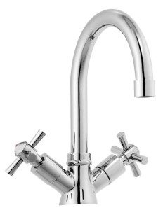 AQUALINE 1109-02 XENIA bateria umywalkowa, chrom