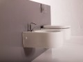 FLO bidet wiszący 36,5x50cm, biały