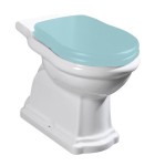 Kerasan 101201 RETRO misa do kompaktu WC 38,5x72cm, odpływ pionowy, biały