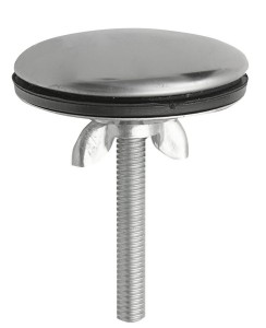 *AQUALINE 5320C Zaślepka do umywalki średnica 43mm