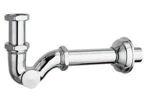 SAPHO 9601 Syfon bidetowy 5/4", odpływ 32mm, chrom