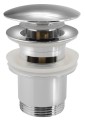 Odpływ umywalkowy 5/4“, klik-klak, duży korek, 30-45mm, chrom