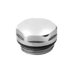 AQUALINE 26168 Zaślepka do grzejnika1/2", chrom