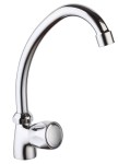 AQUALINE ZY1807 Zawór stojący 1/2´´, obrotowa wylewka, chrom