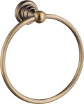 SAPHO 1318-06 DIAMOND wieszak na ręczniki koło, brąz