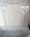 OMBRELLA kotara prysznicowa składana 100x70cm, przezroczysta