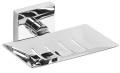 X-SQUARE mydelniczka z otworami, chrom