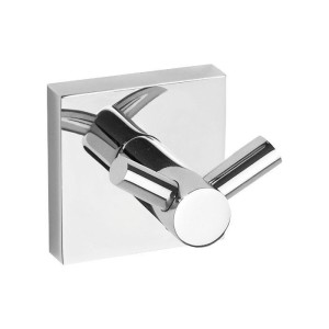 SAPHO XQ201 X-SQUARE wieszak podwójny, chrom