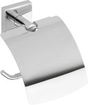 SAPHO XQ700 X-SQUARE wieszak na papier toaletowy z klapką, chrom
