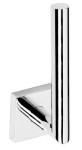 SAPHO XQ704 X-SQUARE wieszak na papier toaletowy rezerwowy, chrom