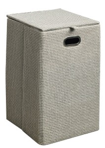 Gedy LA3808 Kosz na bieliznę 35x58x35cm, szary