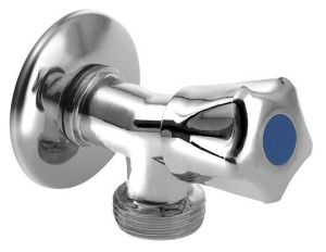 AQUALINE 5313 Zawór pralki z zaworem zwrotnym, 1/2 "x3/4", chrom