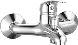 AQUALINE 52118 AQUALINE 35 bateria wannowa ścienna, chrom