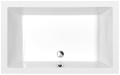 DEEP brodzik prysznicowy głęboki 120x75x26cm, biały
