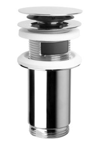 Omp Tea Korek umywalkowy 5/4“, klik-klak, duży grzybek, max 80mm, chrom 7533.370.5