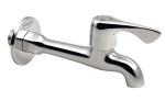 AQUALINE ZY12062 Zawór kulowy ścienny 1/2", długi, chrom