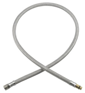 SAPHO NDMI021 Wąż przyłączeniowy nierdzewny M10xM15, 100cm