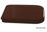 Kerasan 418840 WALDORF deska WC, Soft Close, orzech/chrom