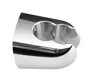 AQUALINE BE1001 DABL uchwyt prysznica stały, dwie pozycje, chrom