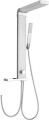 ROME zestaw prysznicowy z podłączeniem do baterii, wysokość 822cm, chrom