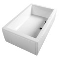 DEEP brodzik prysznicowy głęboki 120x90x26cm, biały