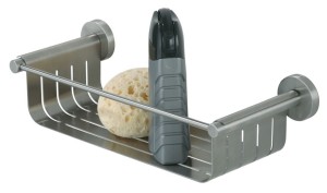 Tiger Boston koszyk na przybory toaletowe 303530946 stal szczotkowana