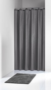 *Sealskin Madeira zasłonka prysznicowa szara 180x200cm 238501314