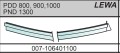 007-106401100 uszczelka lewa