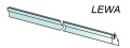 Radaway Uszczelka płetwa dolna do drzwi prysznicowych z serii Euphoria na szybę 8mm, L1000mm 007-108100100 lewa