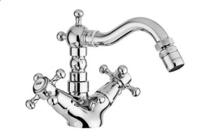 Reitano Atea R338 bateria bidetowa wysoka retro chrom