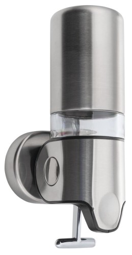 Dozownik mydła 350ml, stal nierdzewna mat