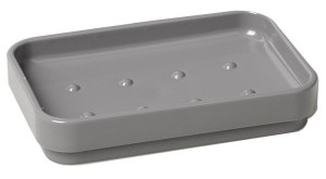 Gedy 631108 SEVENTY Mydelniczka, do postawienia, szary