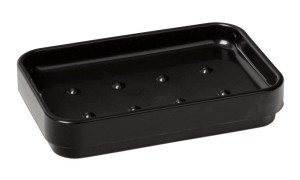 Gedy 631214 SEVENTY mydelniczka, do postawienia, czarny