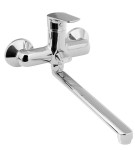 AQUALINE LT640 LOTTA bateria umywalkowa/wannowa, ścienna, rozstaw 150mm, chrom