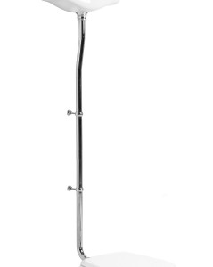 Kerasan 757390 WALDORF-RETRO rurka zewnętrzna do spłuczki, chrom